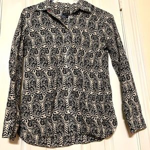 Talbots Button Down Cotton Long Sleeve Misses Size XS